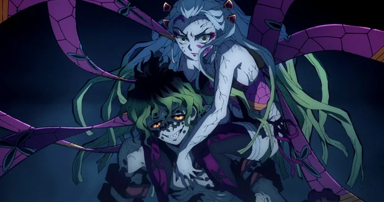 Por que Gyutaro Estava Dentro do Corpo da Daki em Demon Slayer?